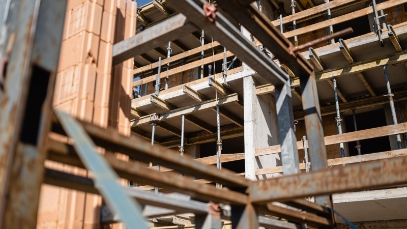 Hochbau-Baustelle Held & Francke